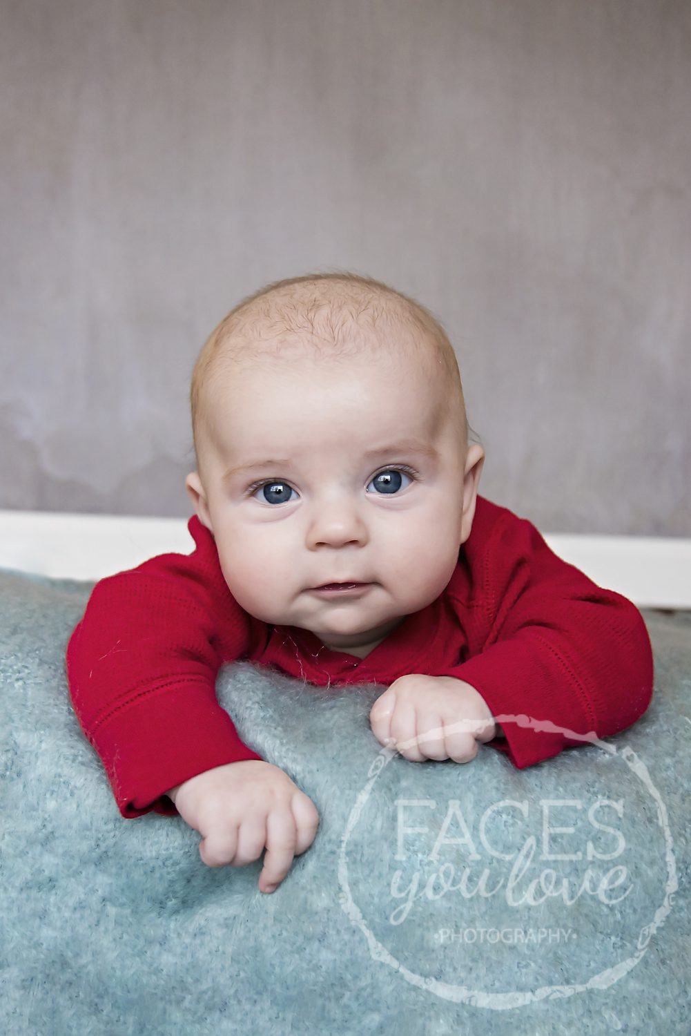 3 Month Old Boy Kansas City Newborn Baby Family Photographer
