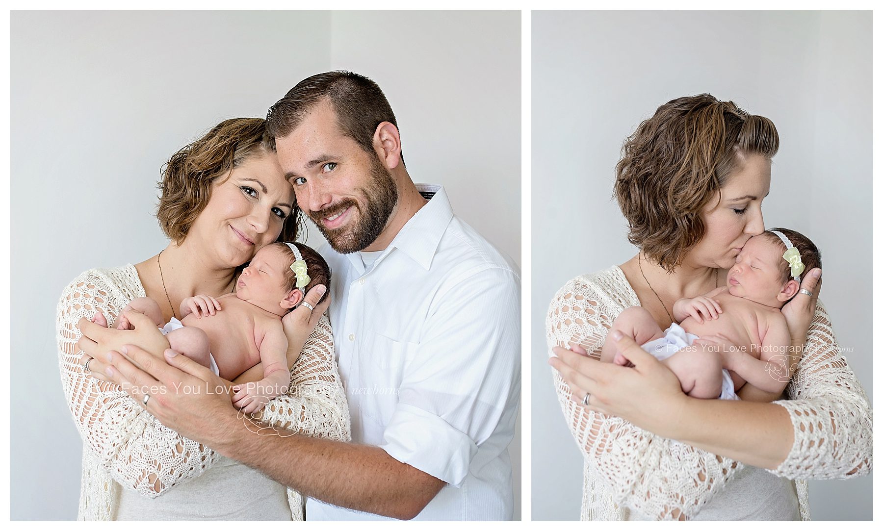 Parent and newborn poses | kansas city photographer