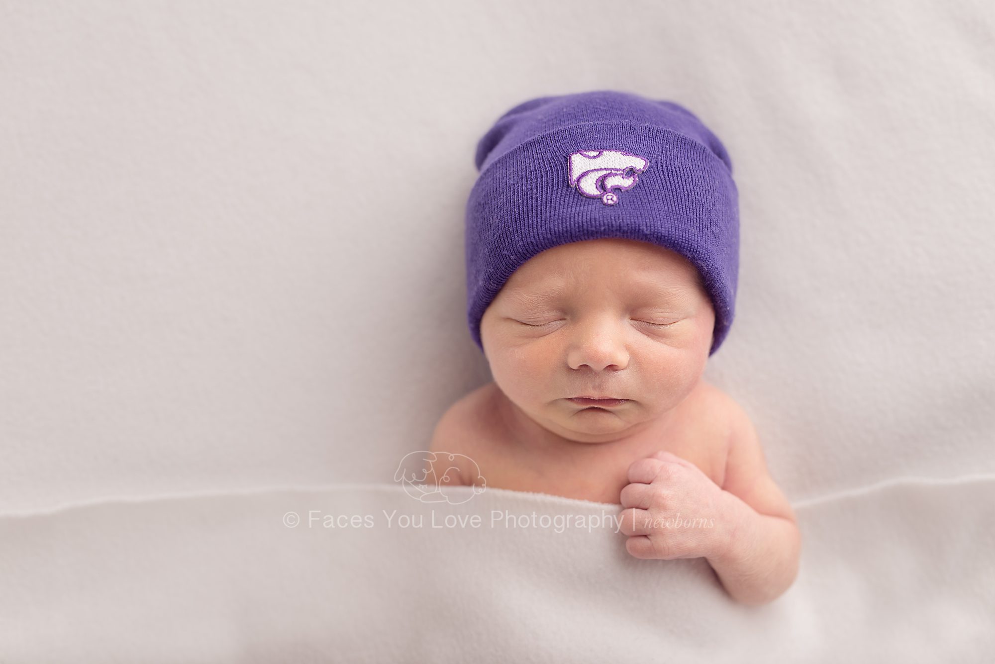 K State Newborn Picture