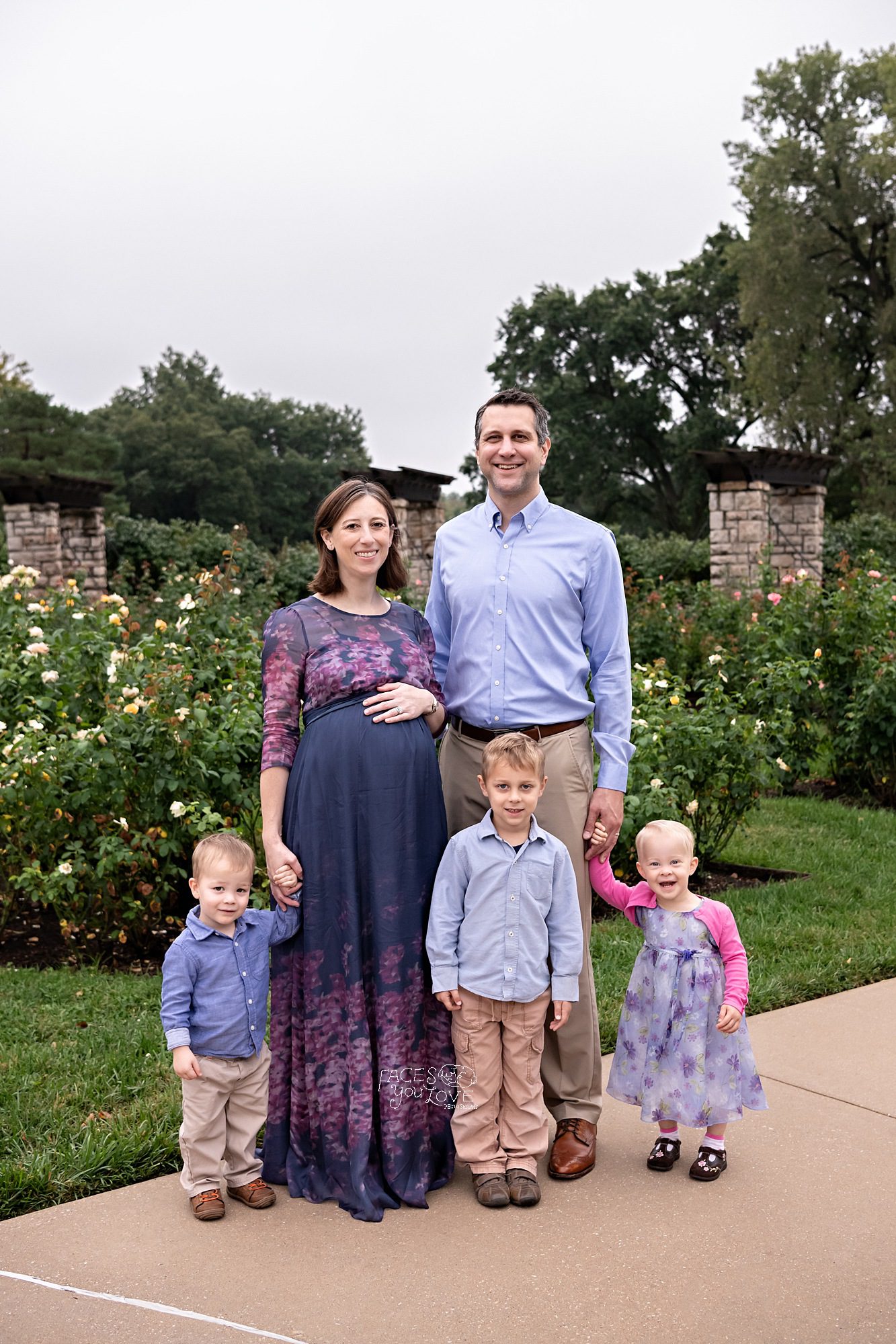 family maternity, garden maternity, Kansas City maternity